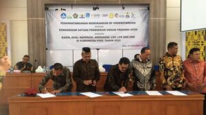 Sejumlah SMK di Pidie Teken MoU dengan Puluhan Industri